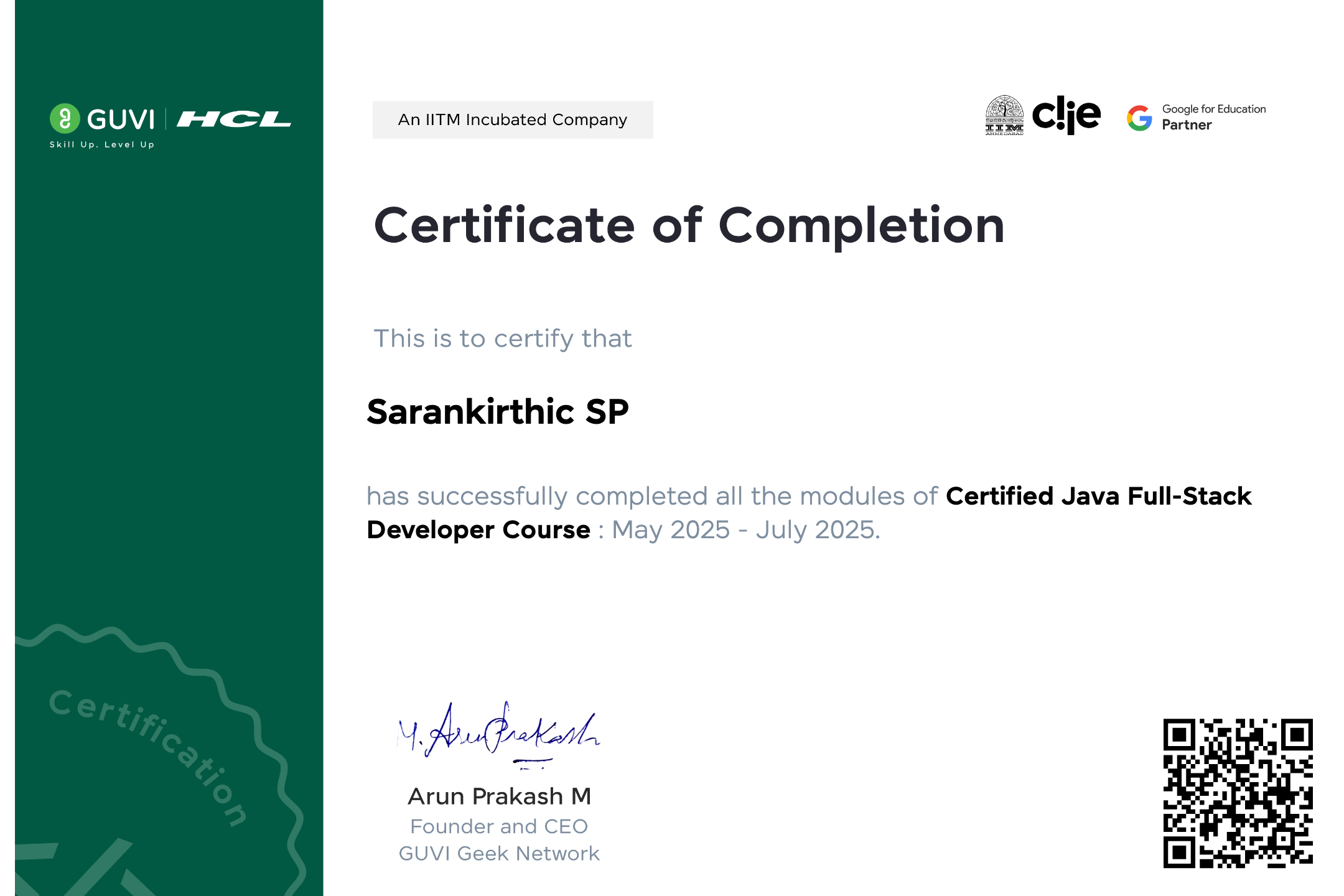 AWS Certified Developer